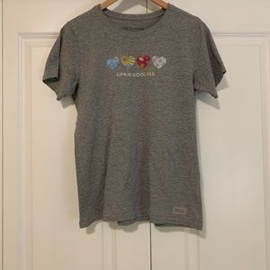 Life Is Good Seasons Tee Shirt